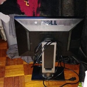 Dell Black Monitor Stand for Optimal Viewing